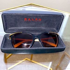Ralph Black & Gold Sunglasses